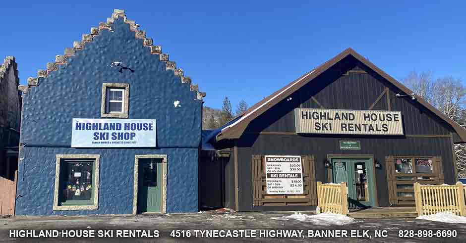 Highland House Ski Rentals, Snowboard Rentals, Ski Shops, Banner Elk, North  Carolina